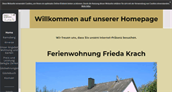 Desktop Screenshot of krach-home.de